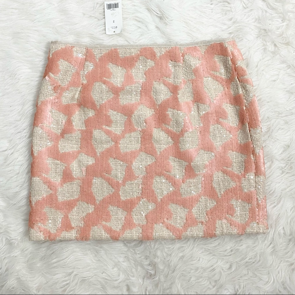 BANANA REPUBLIC Sequin Mini Skirt - Picture 2 of 6